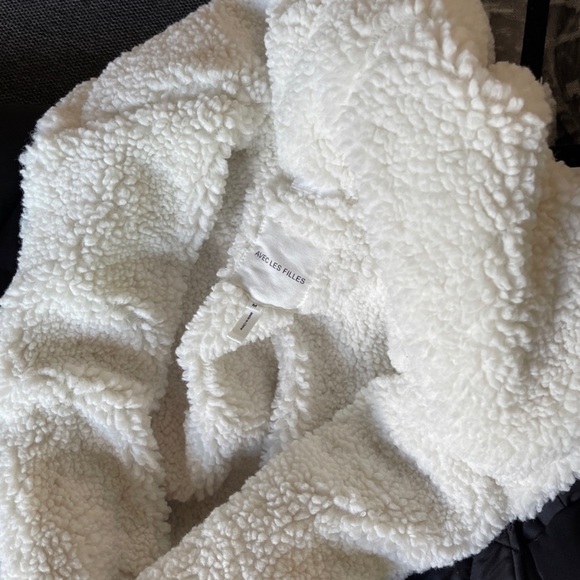 Avec Les Filles faux fur lined puffer coat NWT - Picture 6 of 7